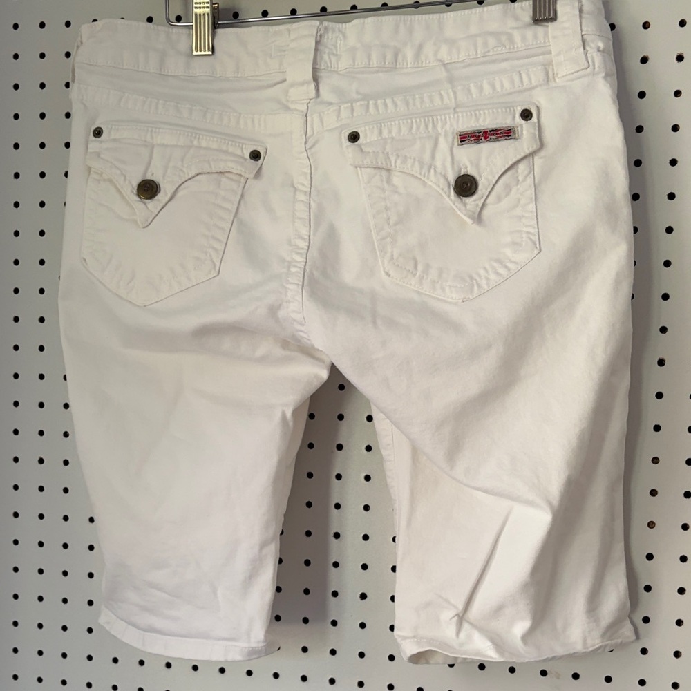Hudson Jeans Women's Crisp White Bermudas